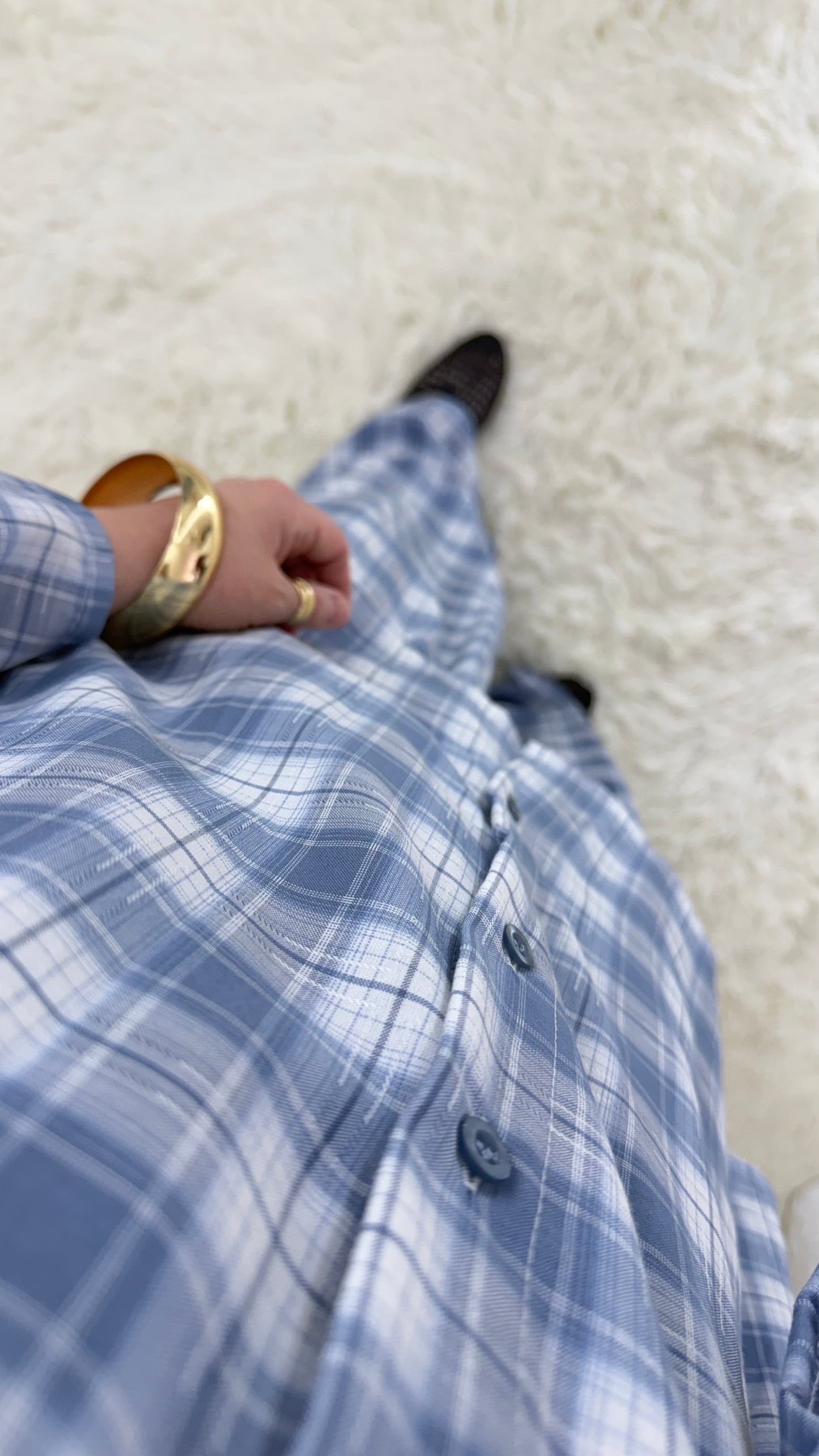 Ensemble Iris | Blanc & bleu pastel