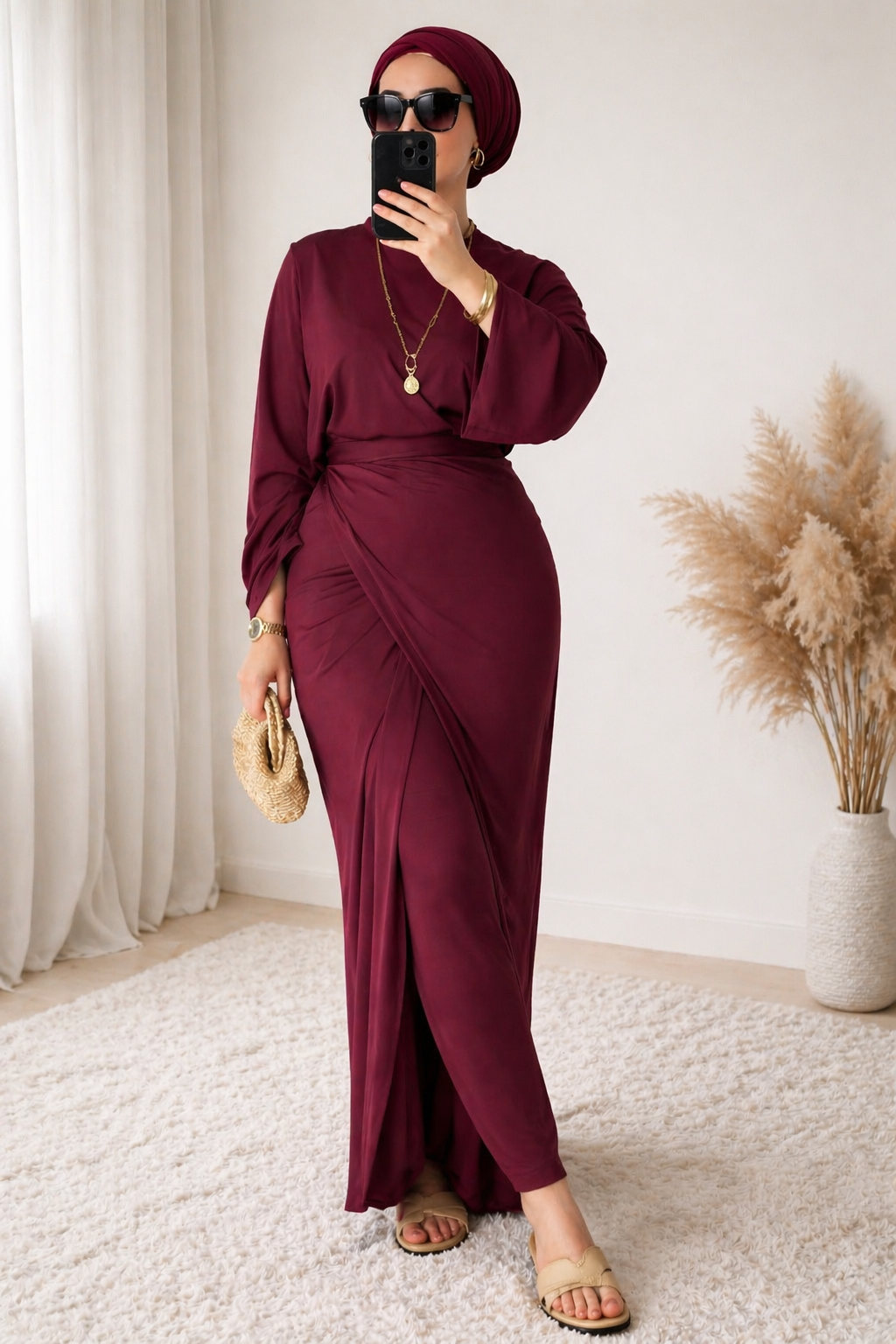 Ensemble de Burkini Kaya |Bordeaux