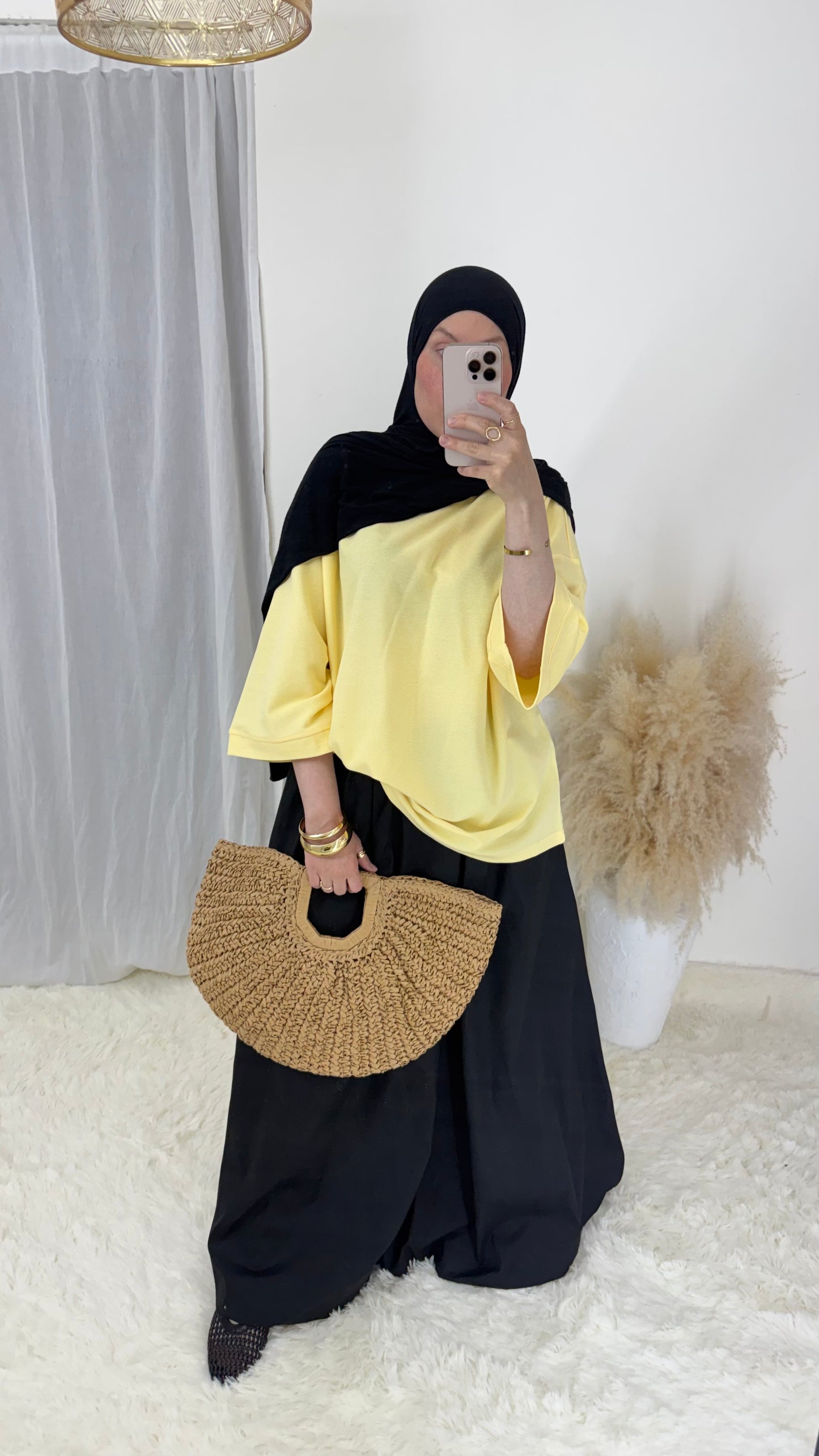 T-shirt Oversize | Jaune
