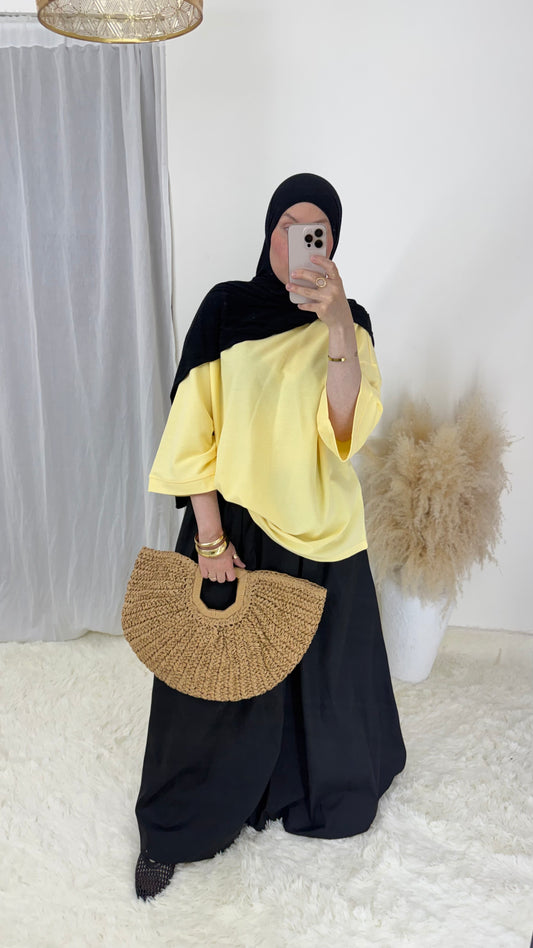 T-shirt Oversize | Jaune