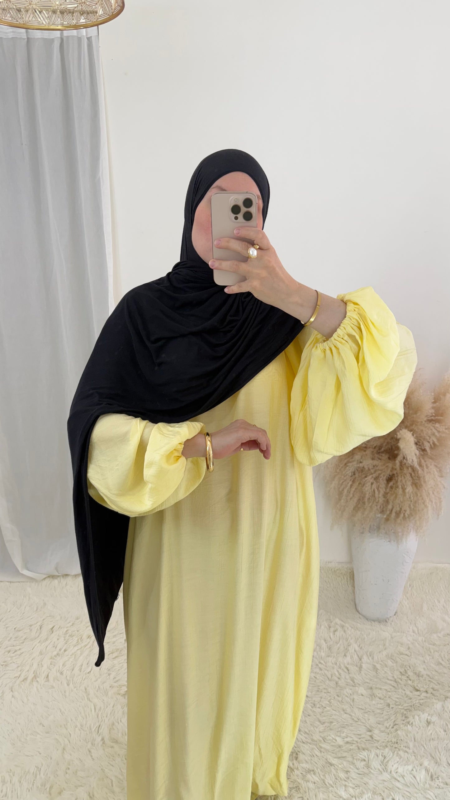 Abaya Laora | Jaune