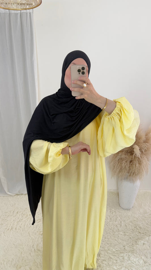 Abaya Laora | Jaune