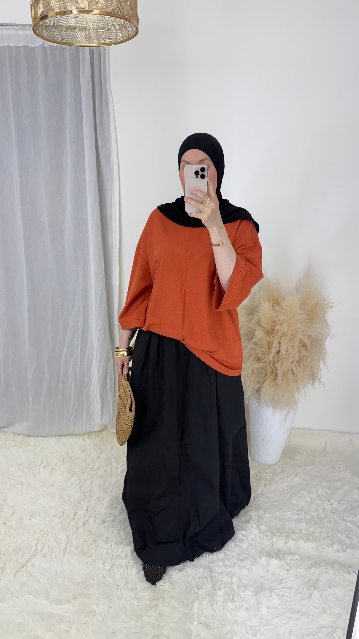 T-shirt Oversize | Orange