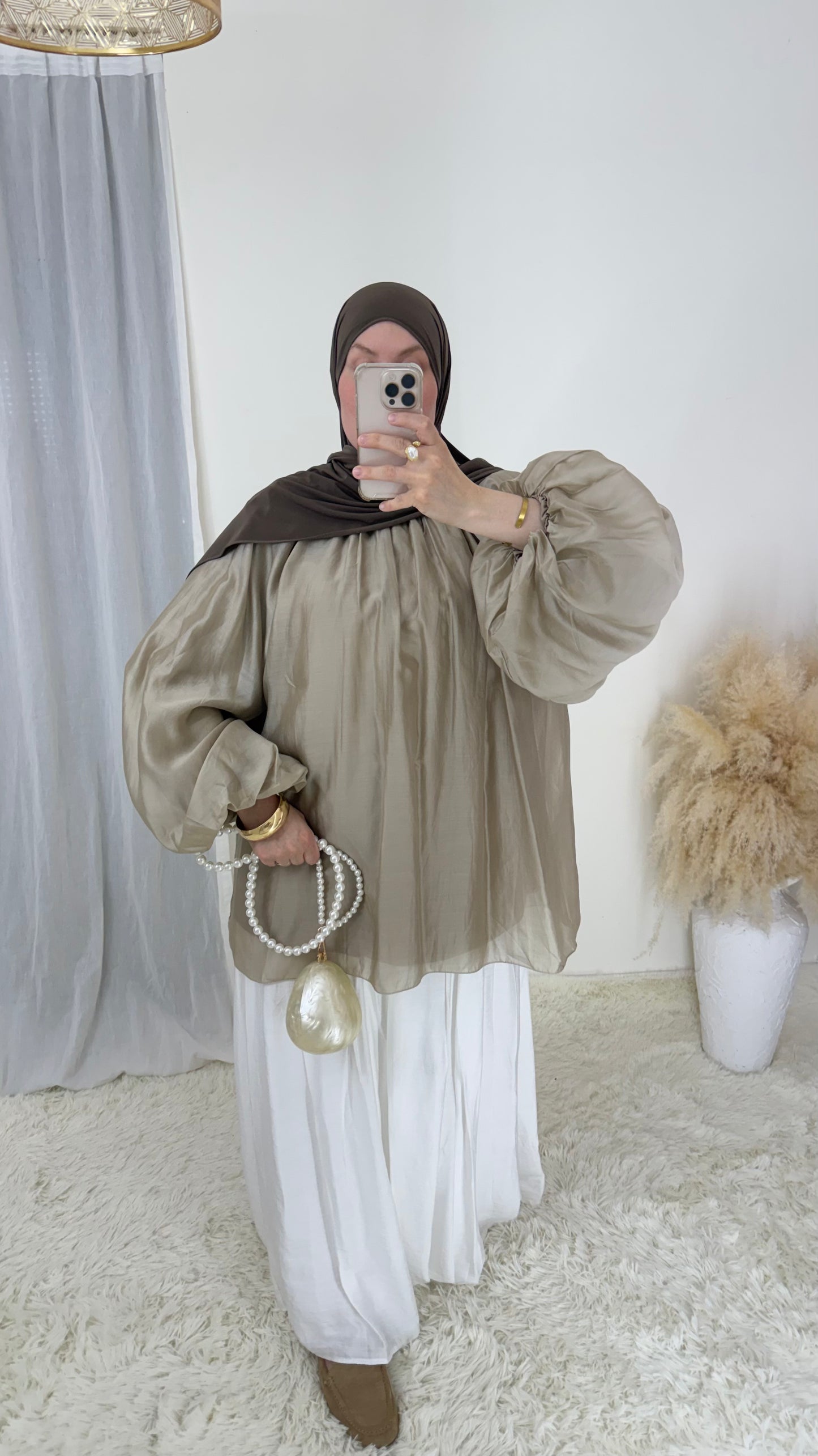 Blouse Talia | Taupe