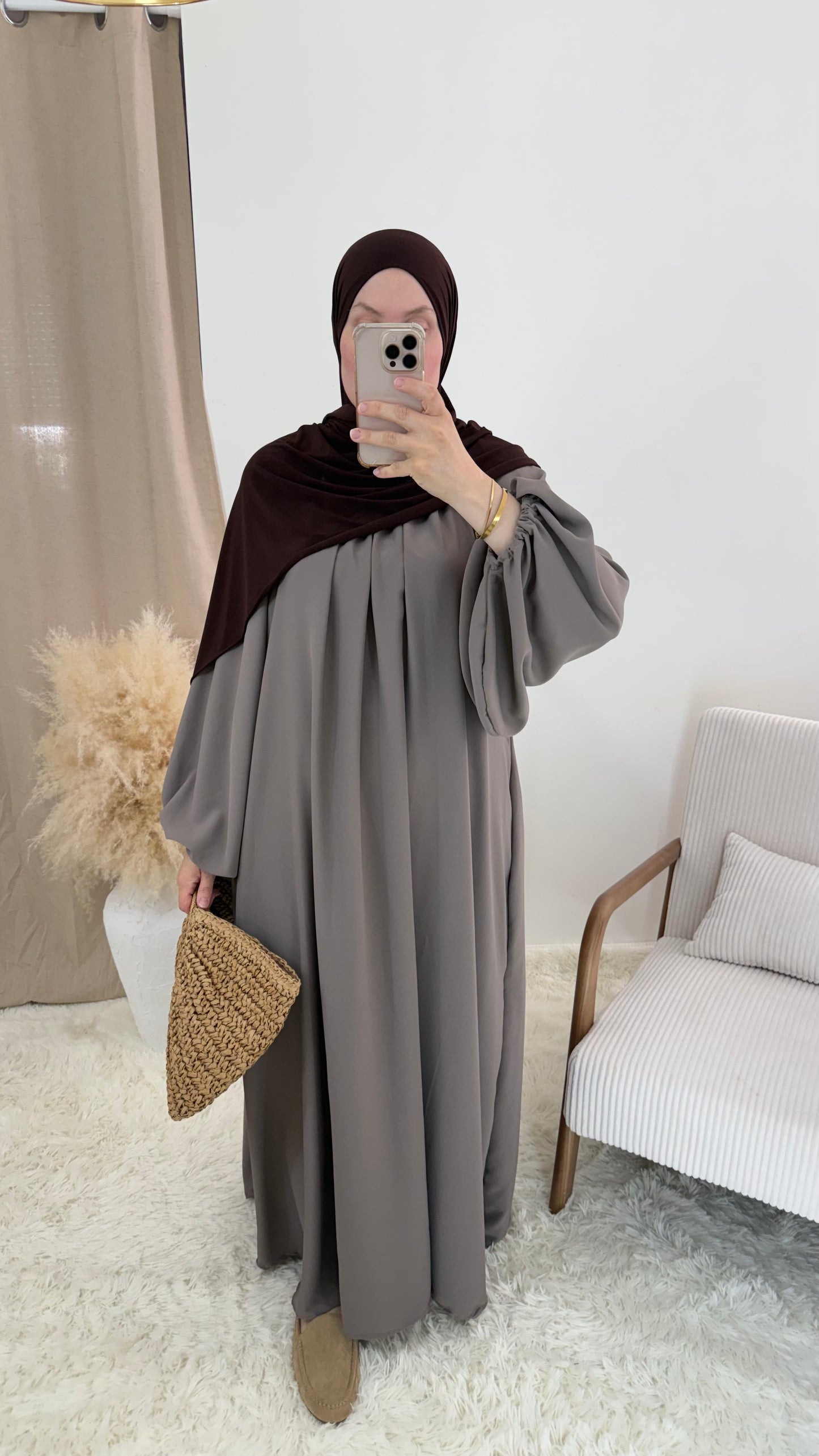 Abaya Sakinah | Taupe