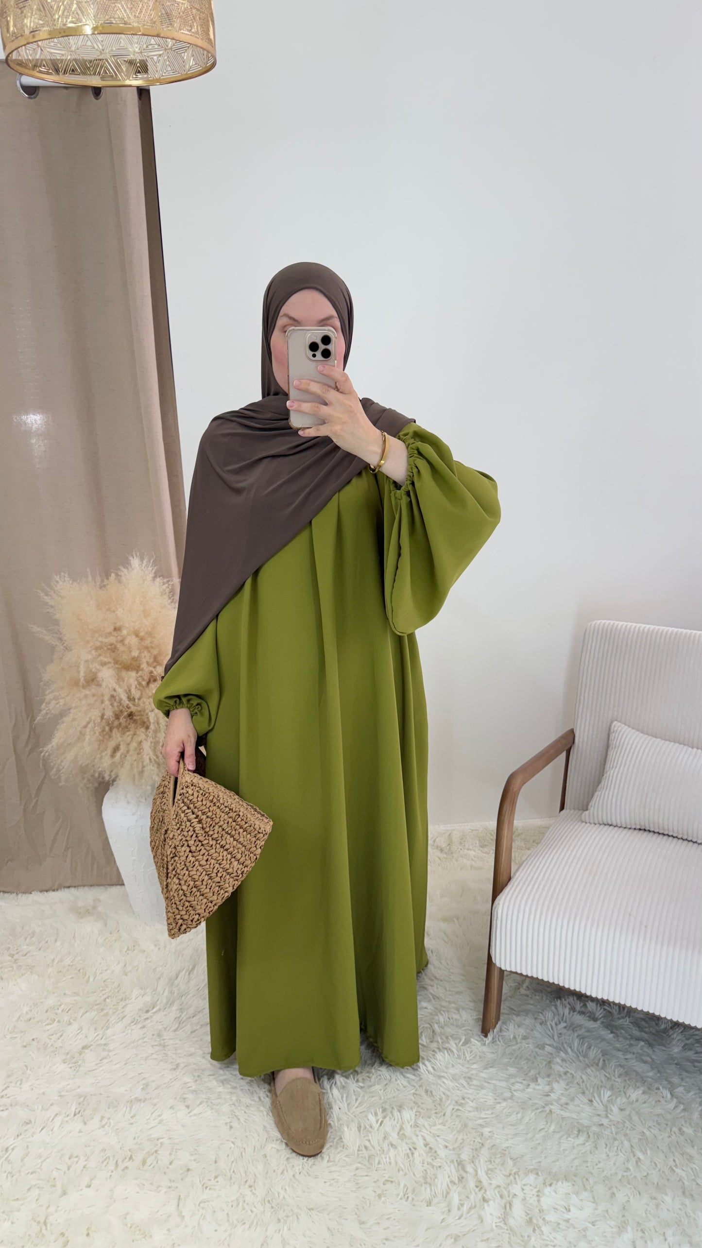 Abaya Sakinah | Pistache