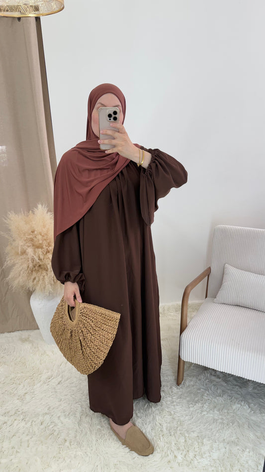 Abaya Sakinah | Chocolat