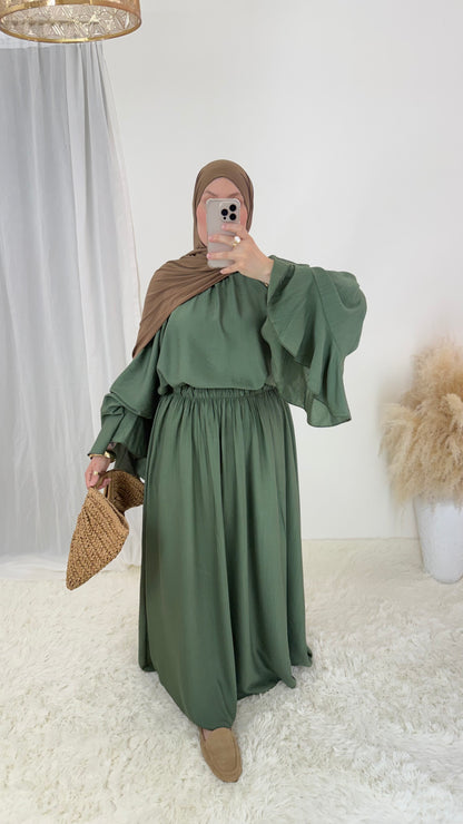 Ensemble Safiya | Vert Sauge