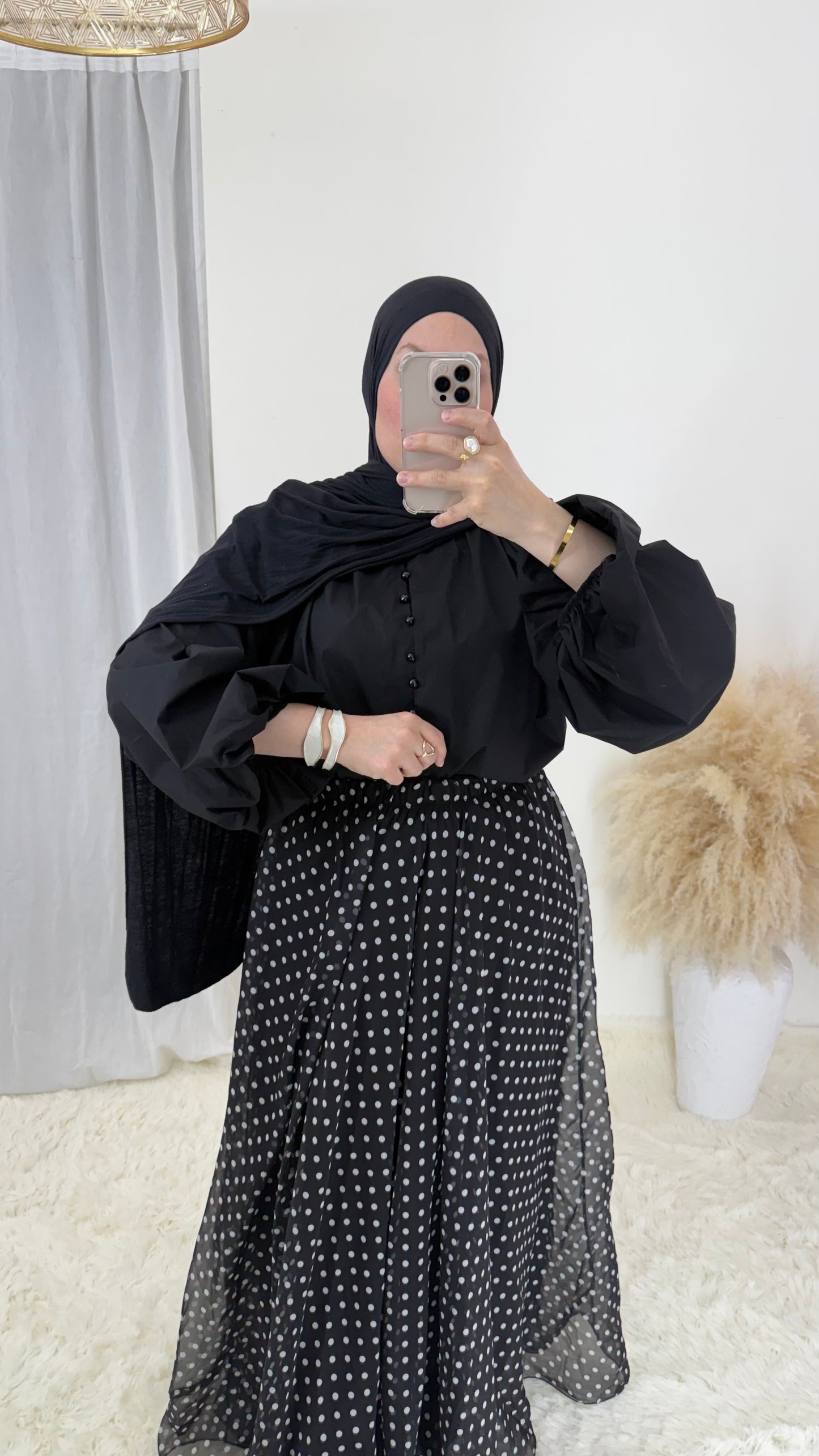Blouse Amélia | Noir