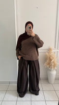 Pantalon Papillon | Chocolat