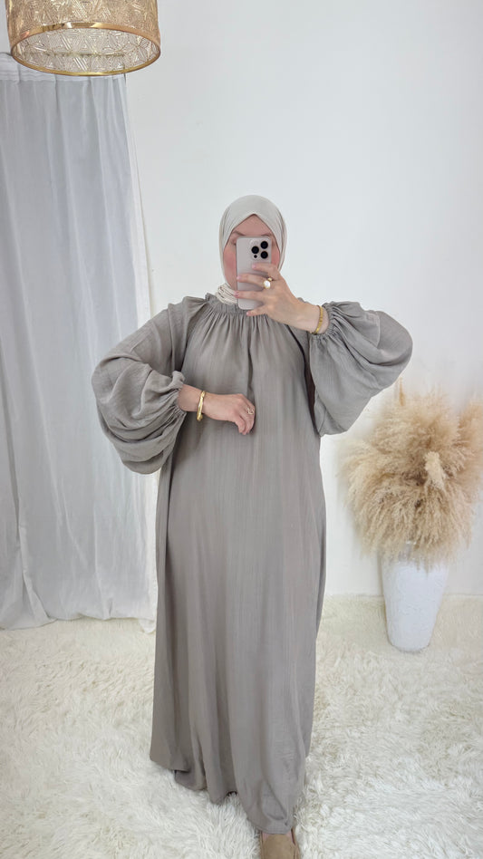 Abaya Laora | Taupe