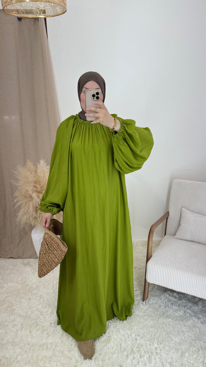 Abaya Laora | Pistache