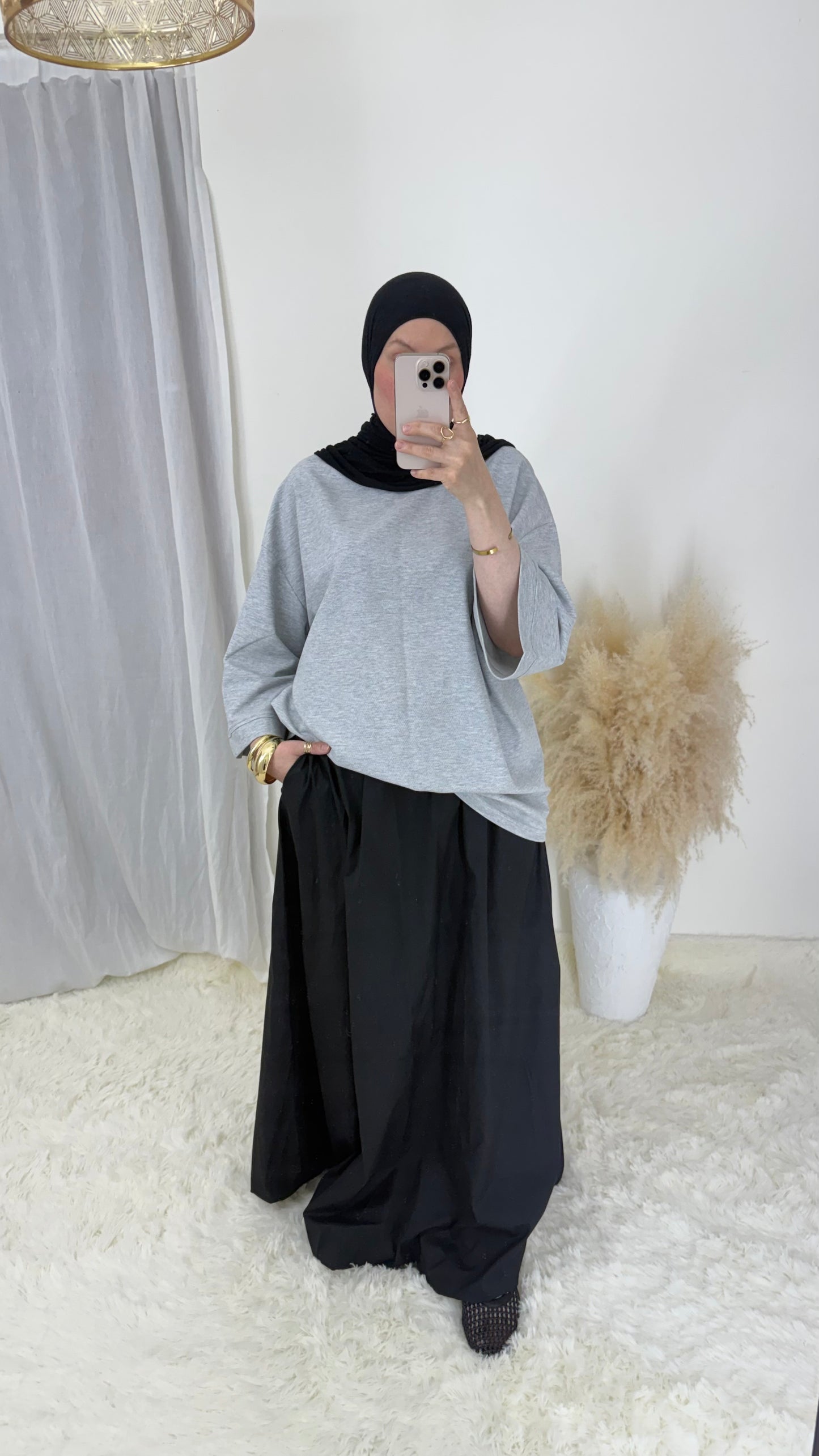 T-shirt Oversize | Gris