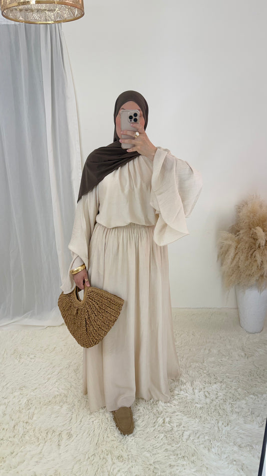 Ensemble Safiya | Crème