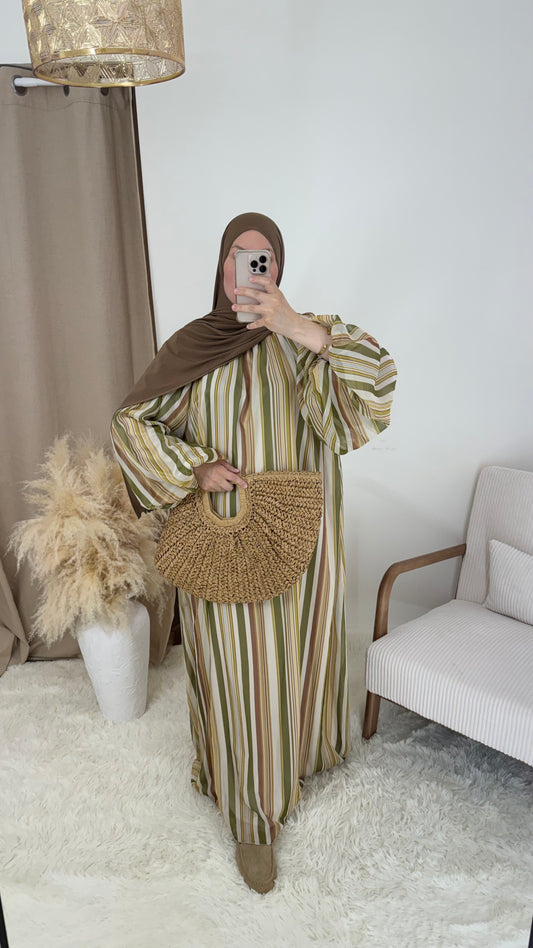 Robe Ambre | Vert mixt