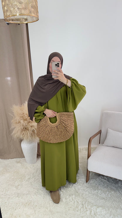 Abaya Sakinah | Pistache