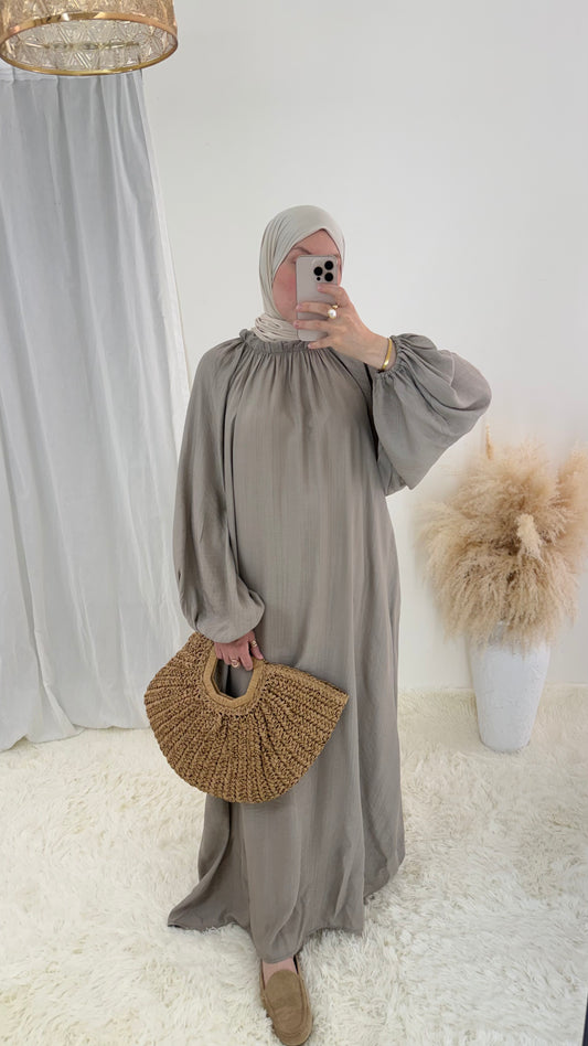 Abaya Laora | Taupe
