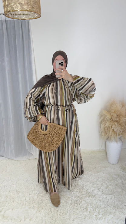 Robe Ambre | Chocolat mix