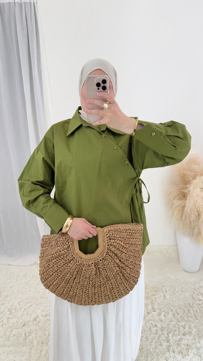 Blouse Coton | Pistache