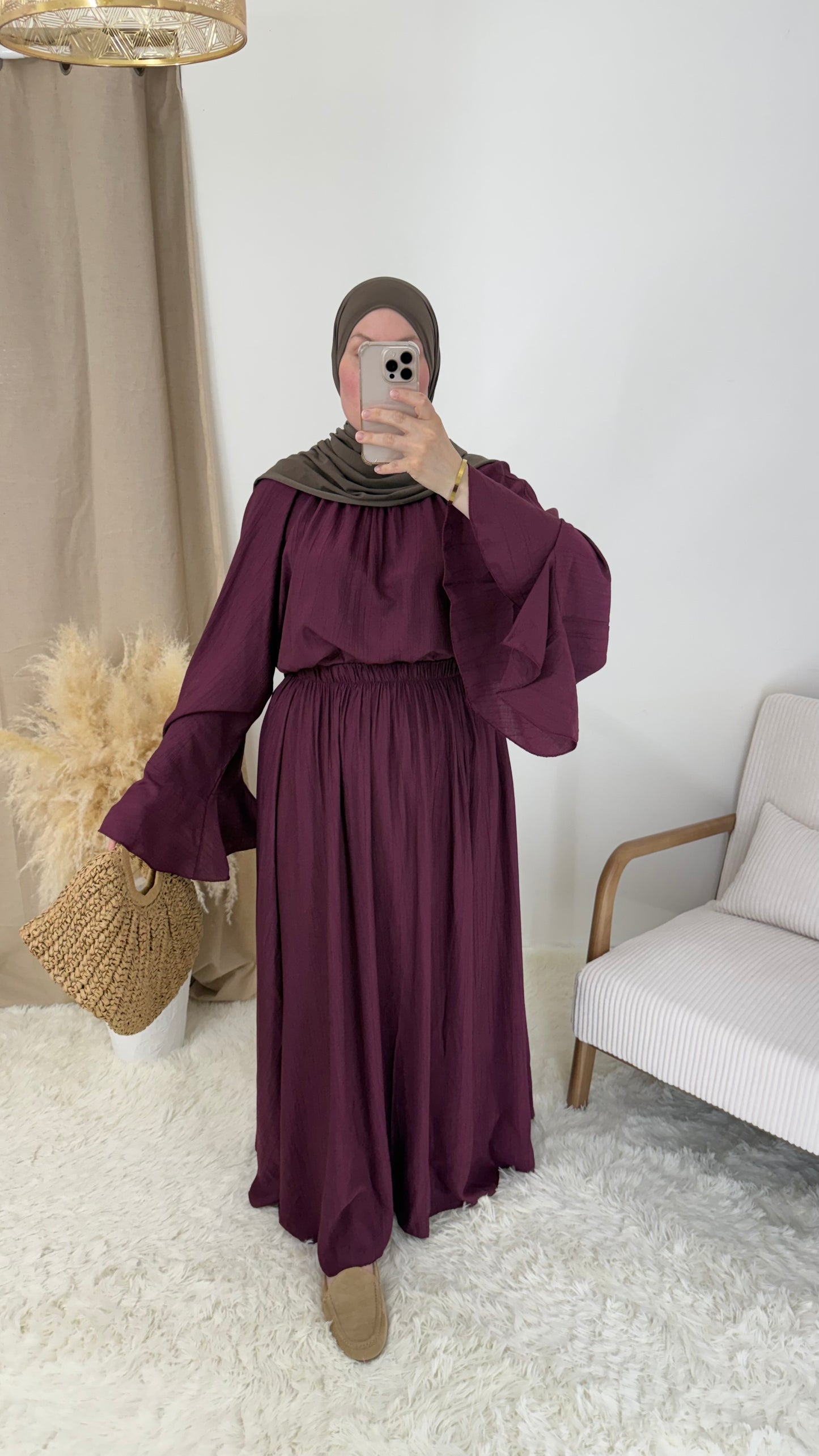 Ensemble Safiya | Aubergine