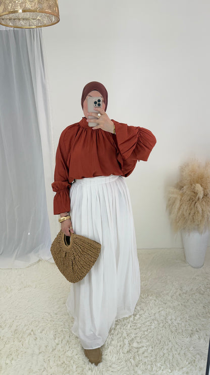 Blouse Lina | Brique