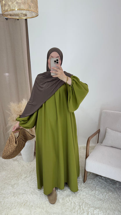 Abaya Sakinah | Pistache