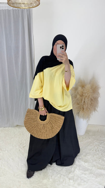 T-shirt Oversize | Jaune