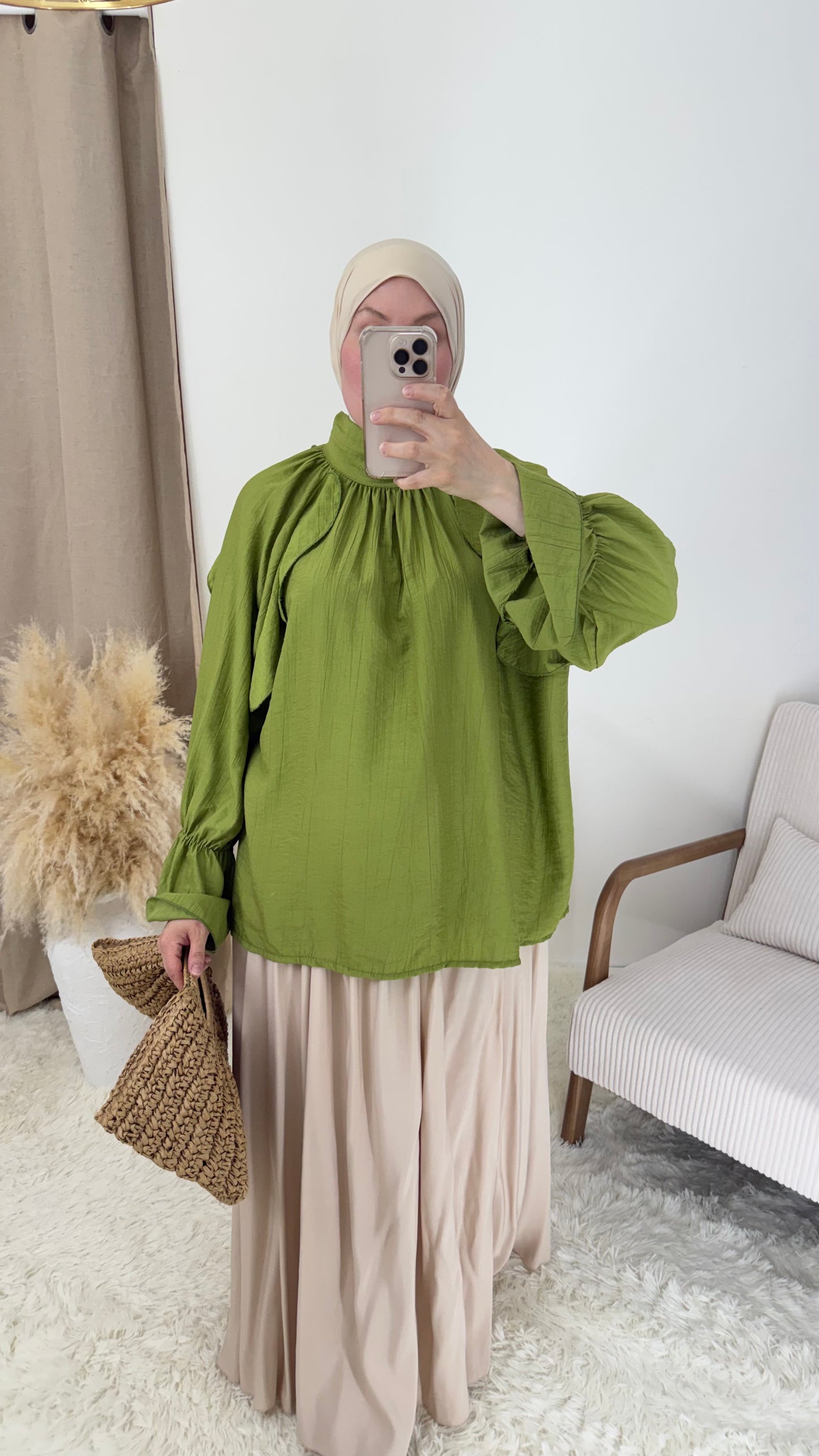 Blouse Lina | Pistache