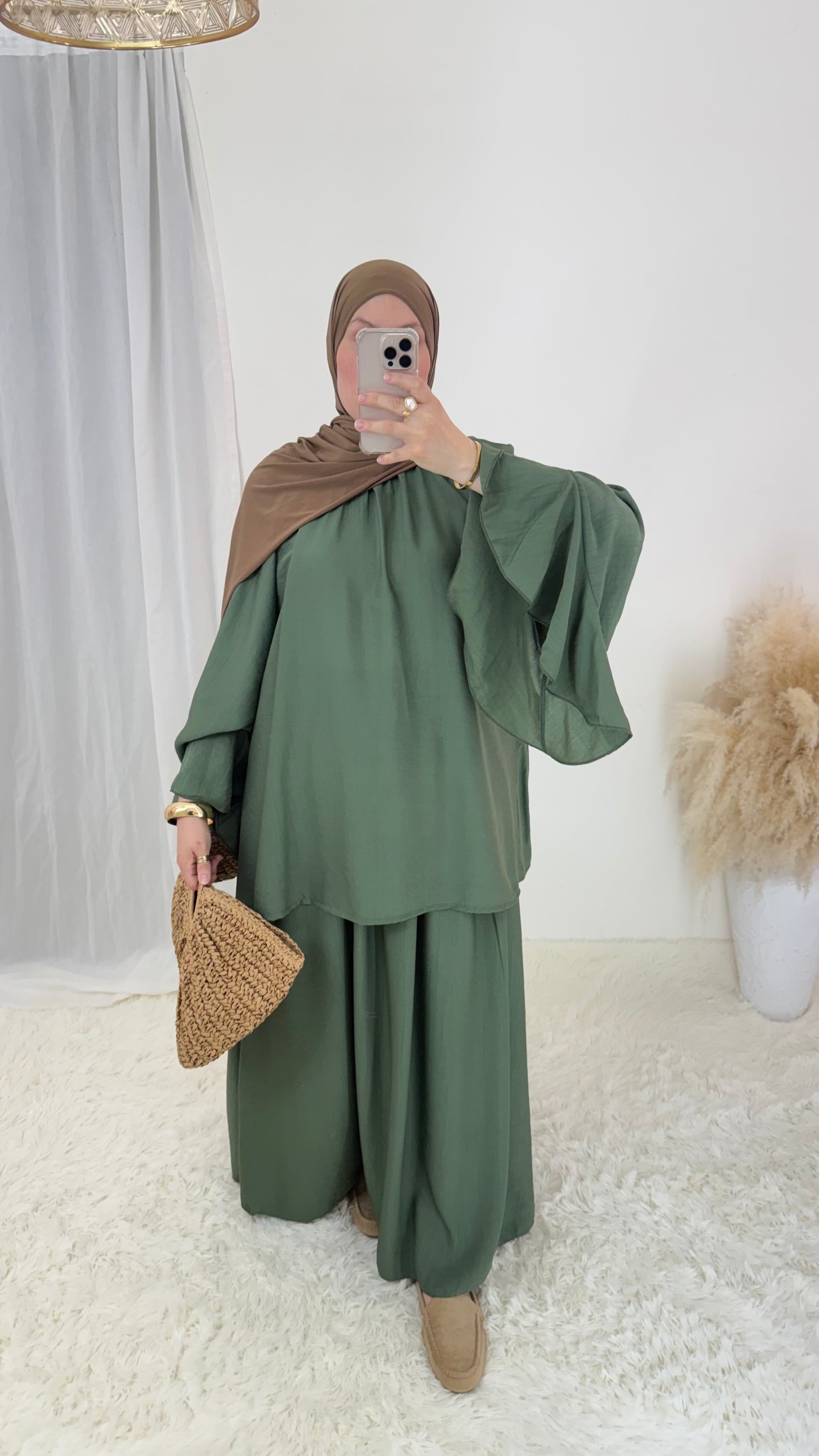 Ensemble Safiya | Vert Sauge