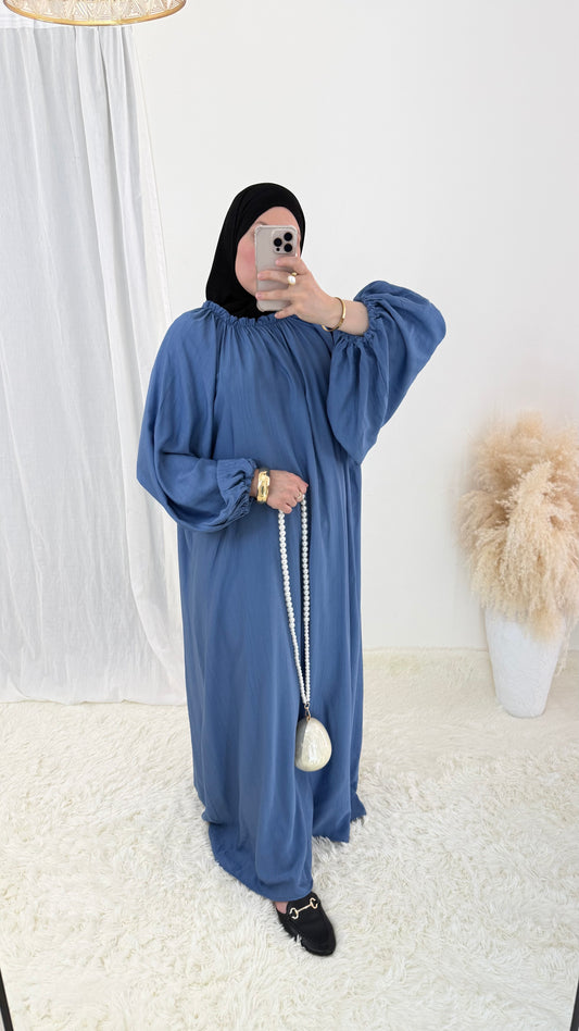 Abaya Laora | Bleu jeans