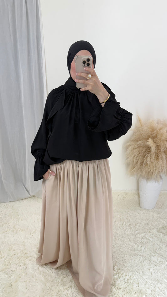 Blouse Lina | Noir