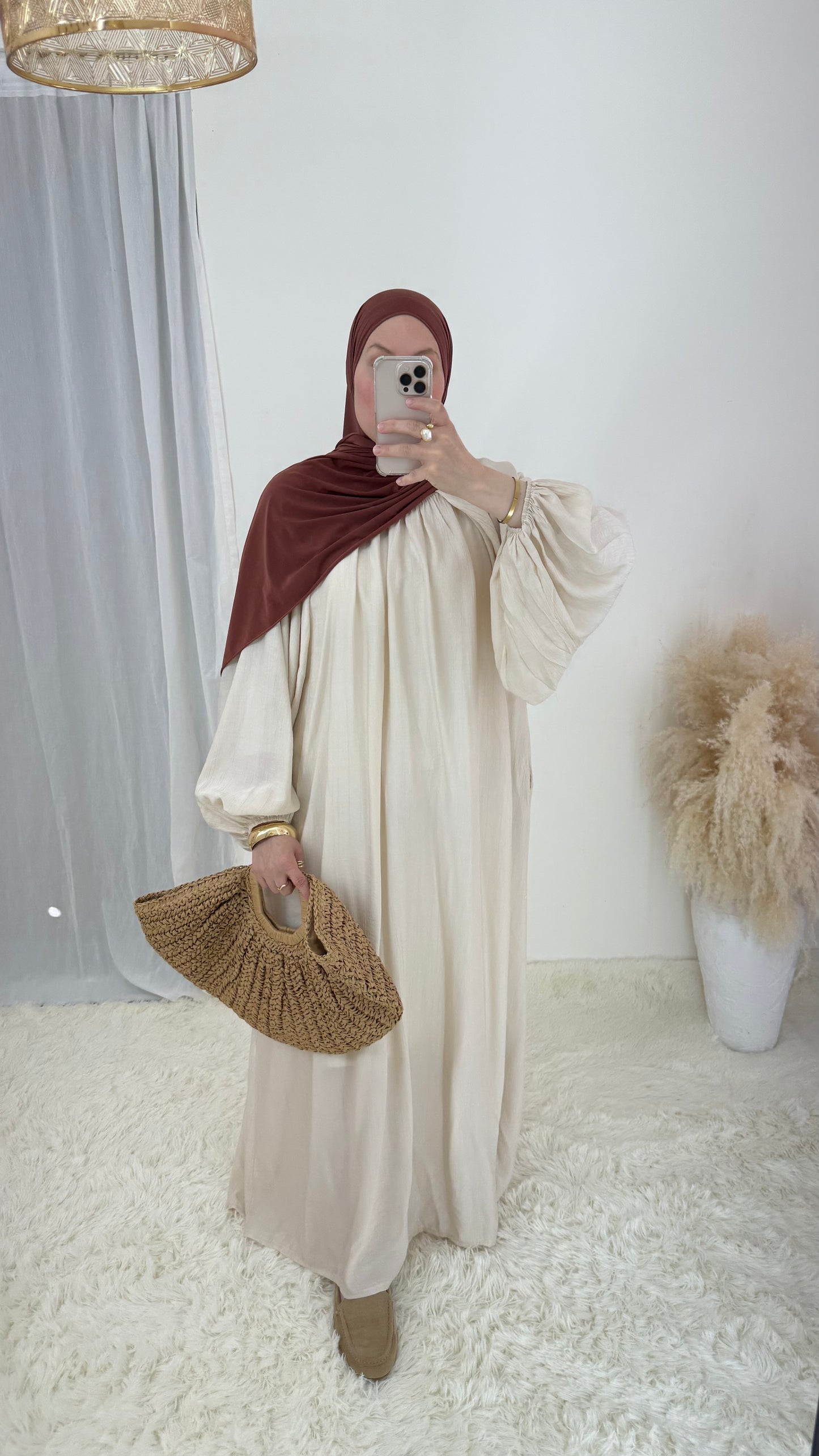 Abaya Naïa | Crème