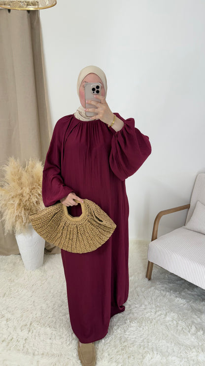 Abaya Naïa | Framboise