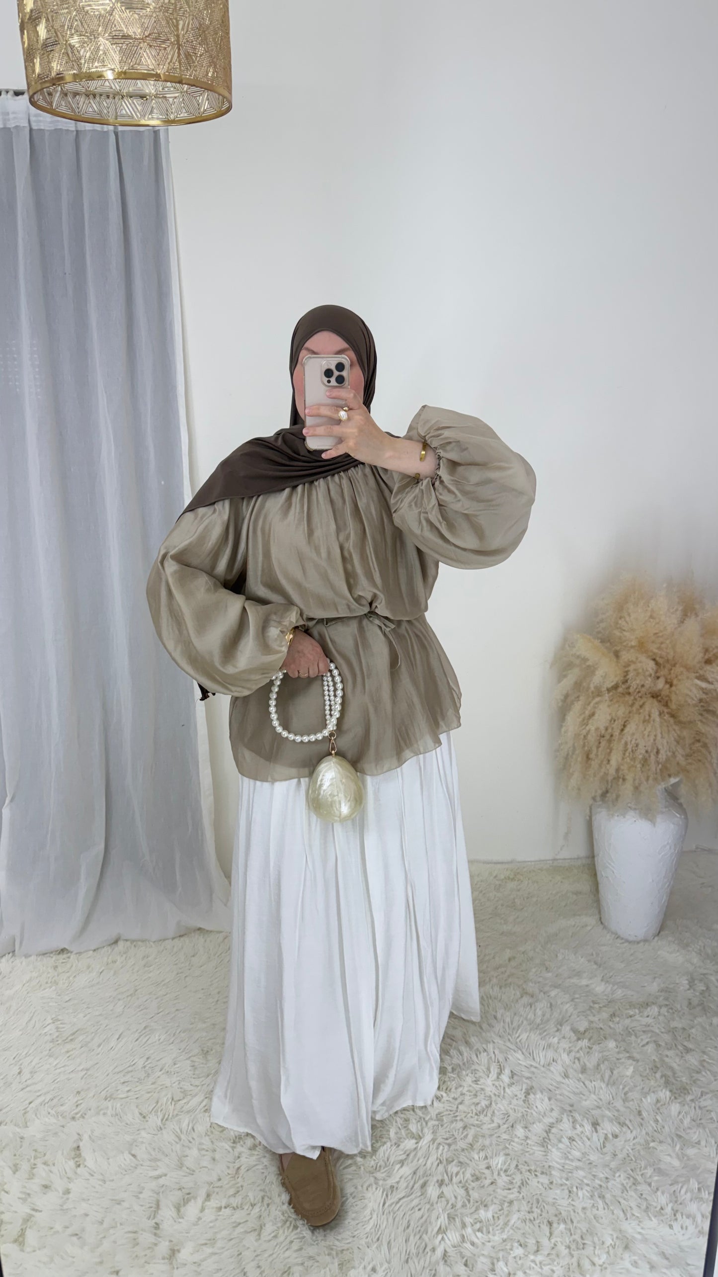 Blouse Talia | Taupe