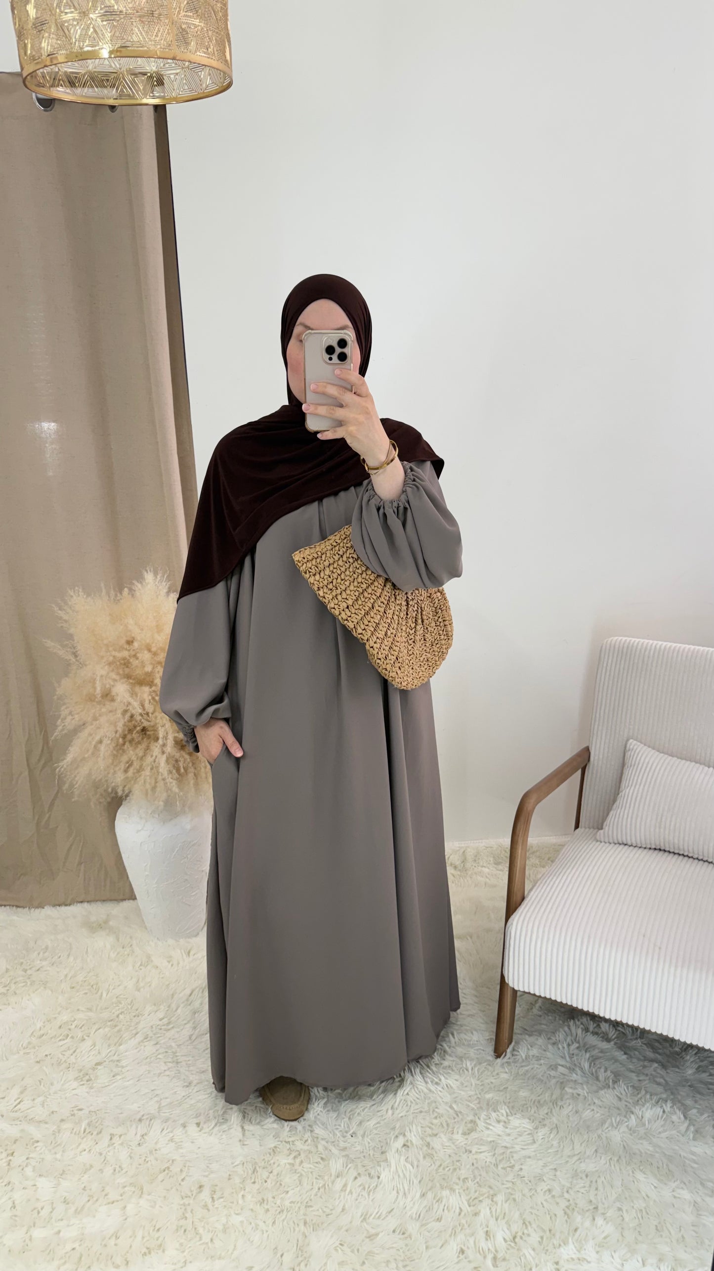 Abaya Sakinah | Taupe
