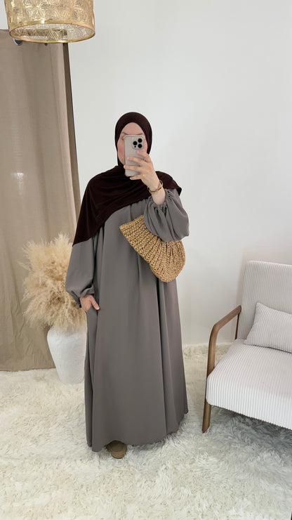 Abaya Sakinah | Taupe