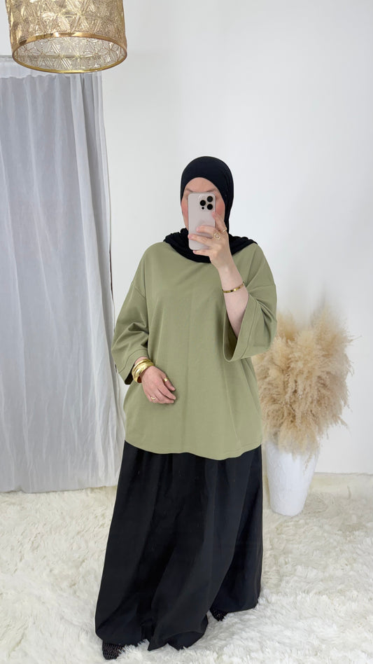 T-shirt Oversize | Olive