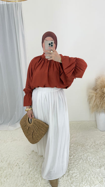 Blouse Lina | Brique