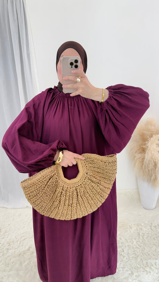 Abaya Laora | Framboise