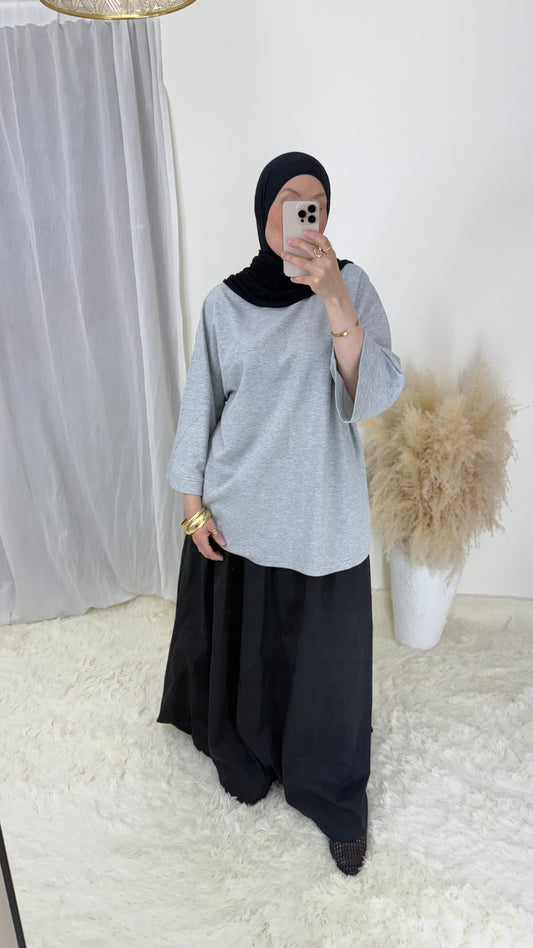 T-shirt Oversize | Gris