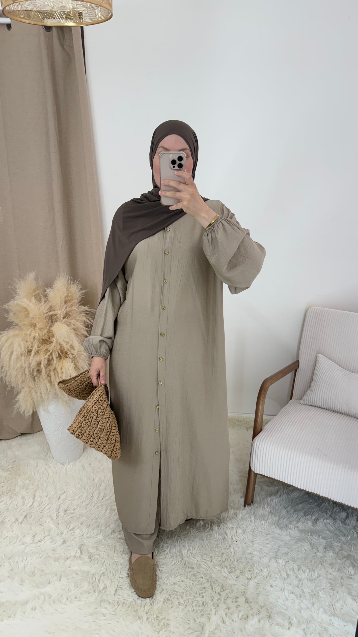 Ensemble Camélia | Taupe