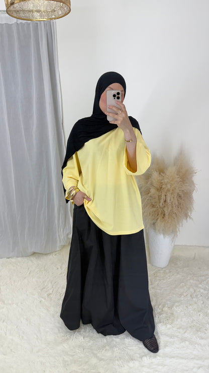 T-shirt Oversize | Jaune