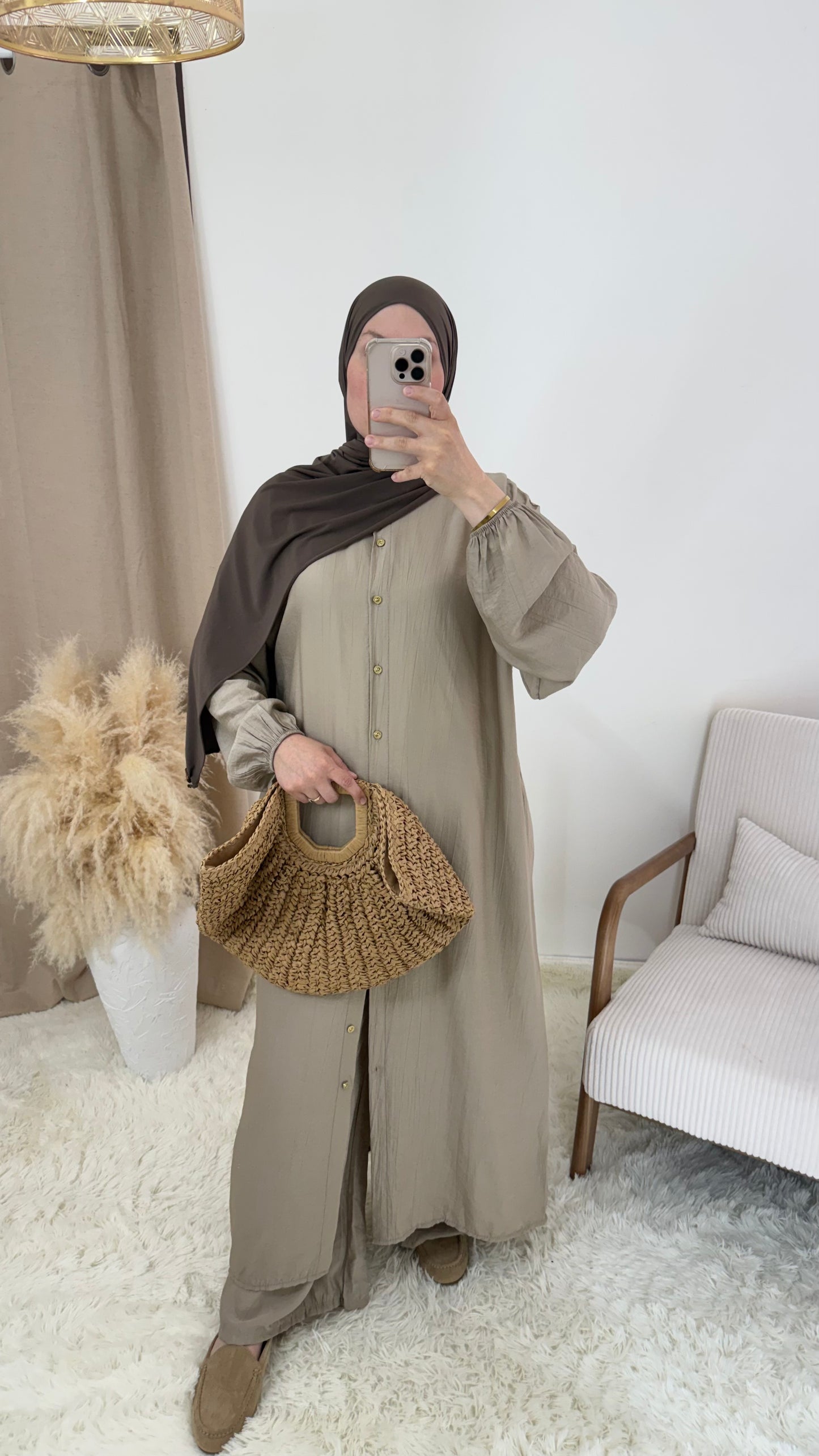Ensemble Camélia | Taupe
