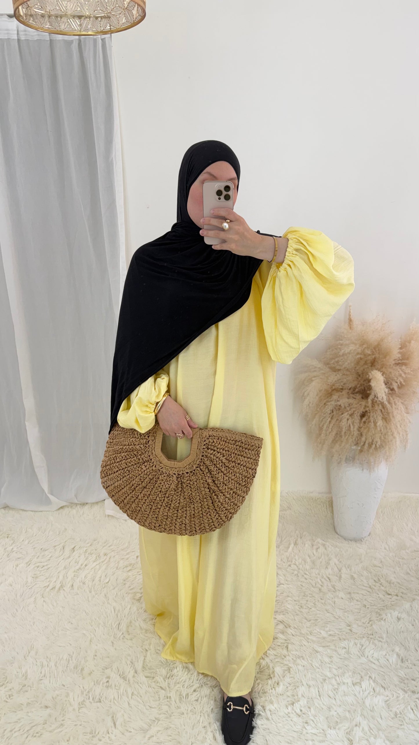 Abaya Laora | Jaune