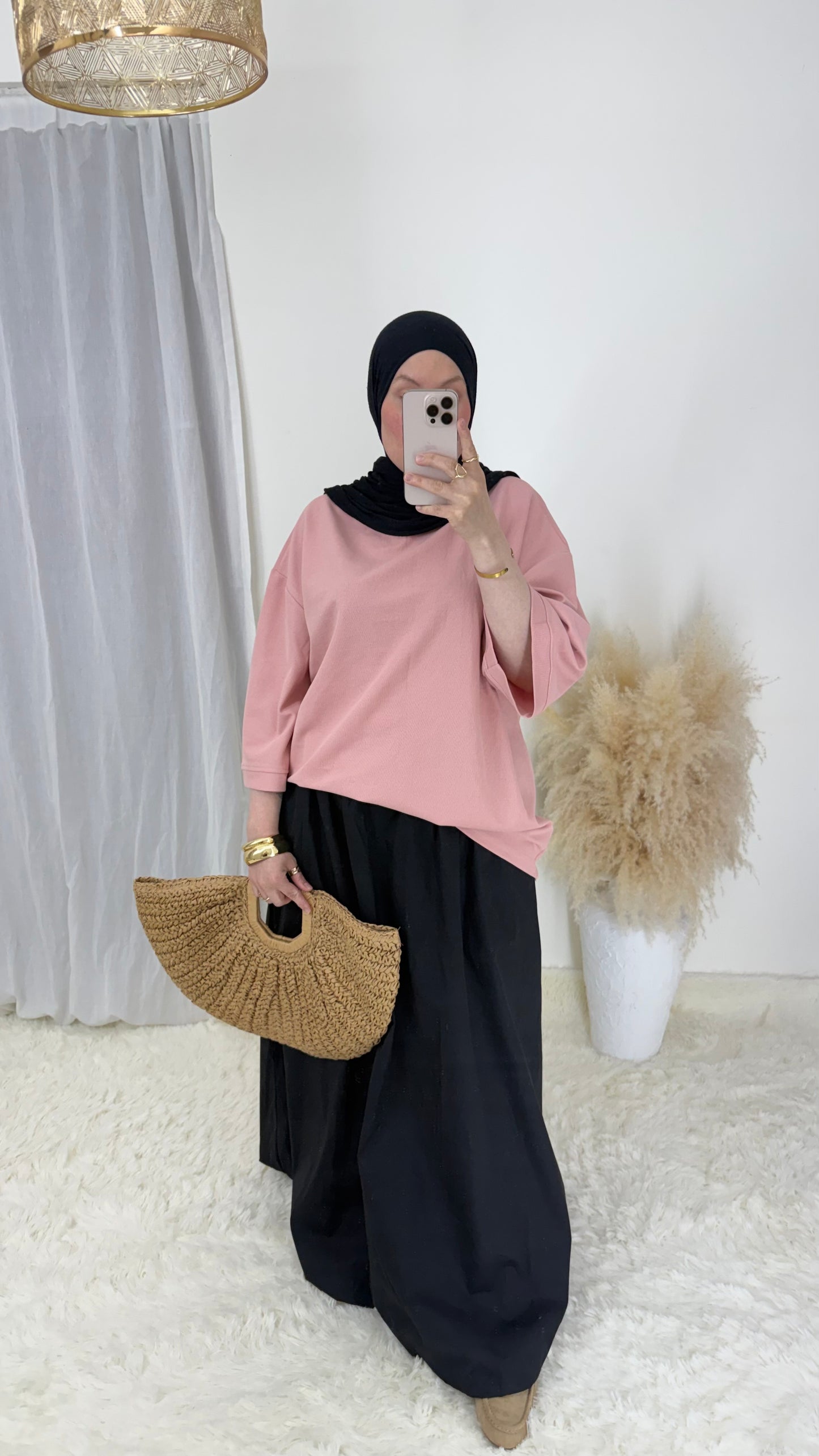 T-shirt Oversize | Rose