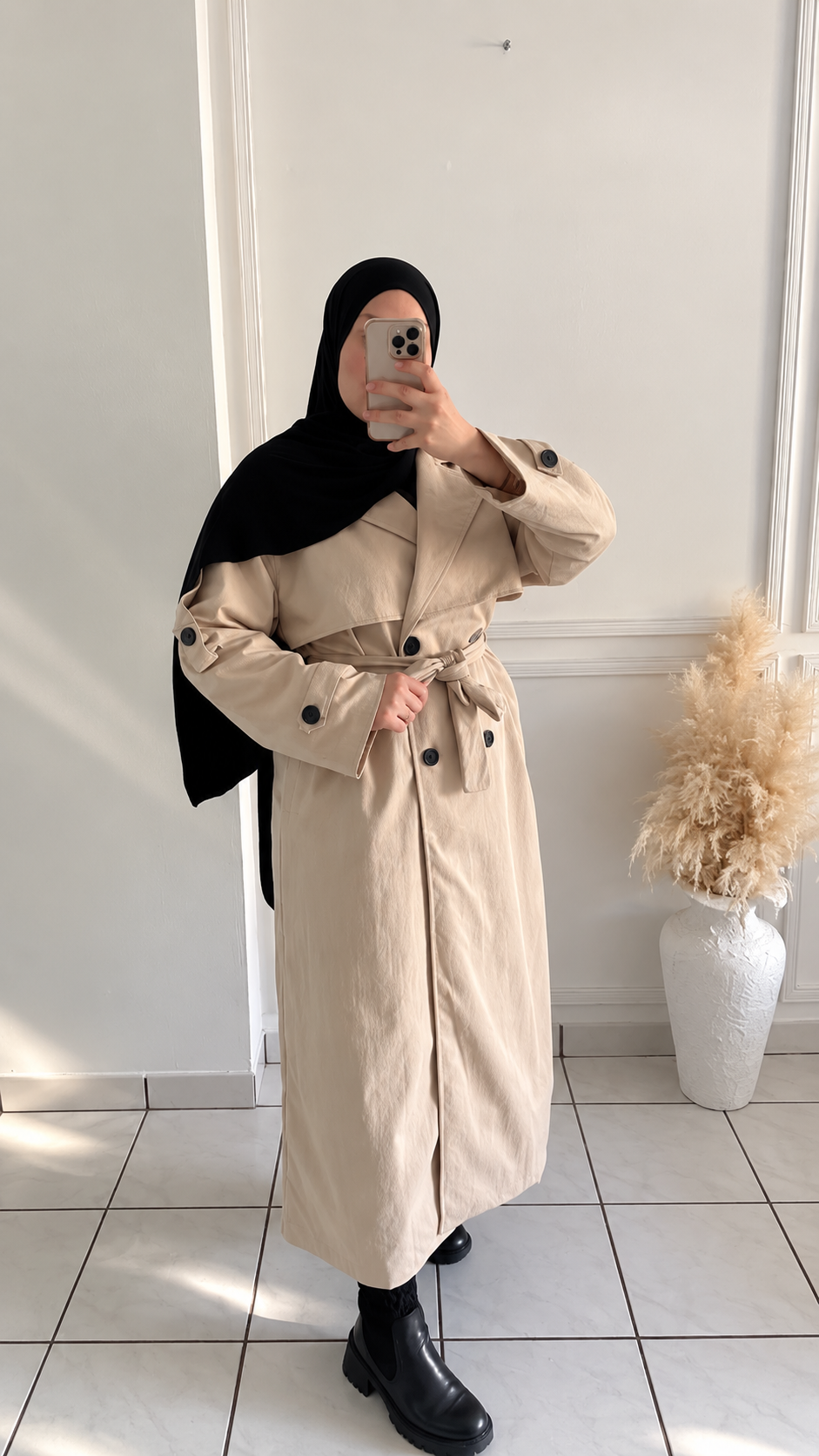 Manteau structuré | Beige